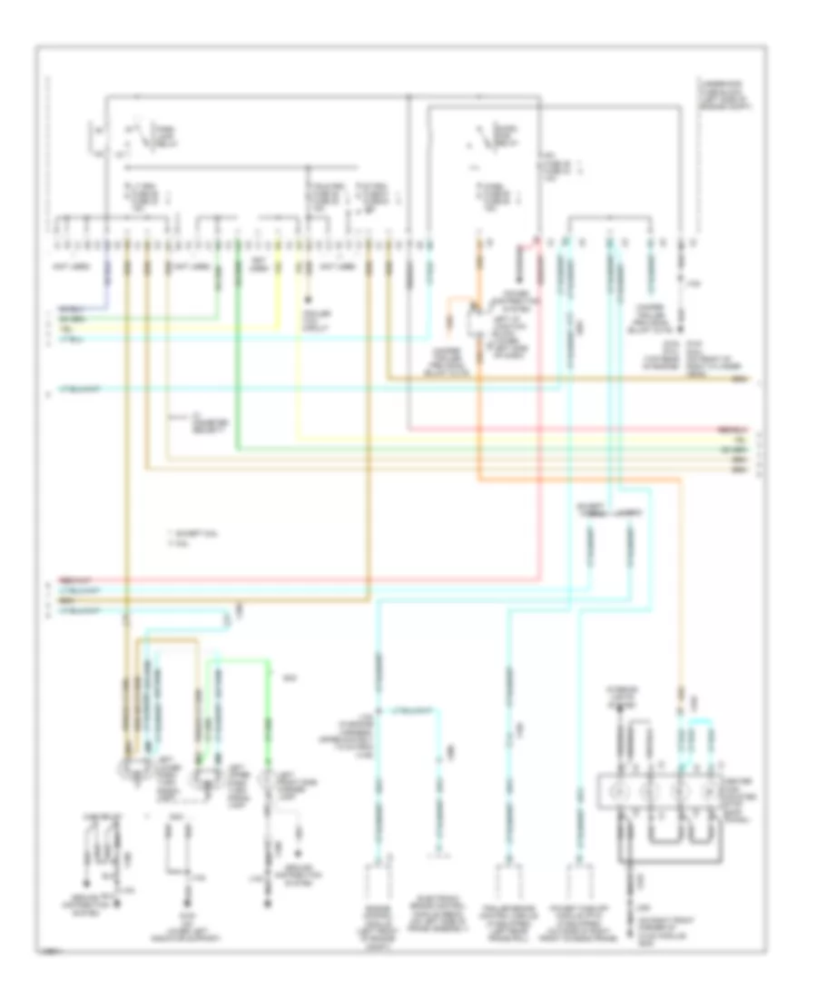 Exterior Lamps Wiring Diagram 2 of 3 for Chevrolet Silverado HD LT 2014 2500