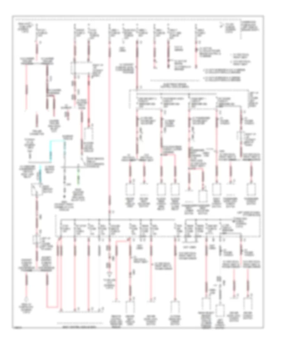 6 6L VIN 8 Power Distribution Wiring Diagram 2 of 5 for Chevrolet Silverado HD LT 2014 2500