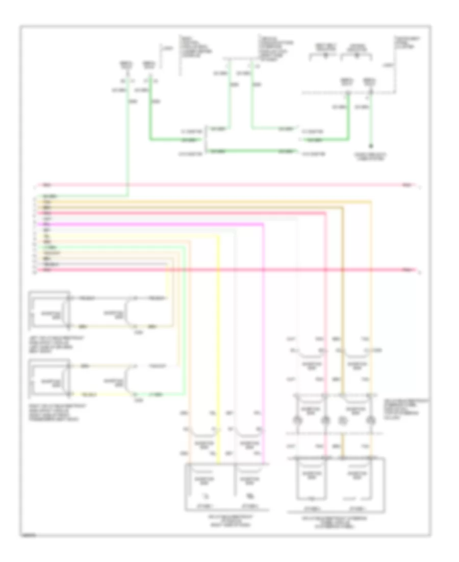 Supplemental Restraints Wiring Diagram (2 of 3) for Chevrolet Malibu LS 2012