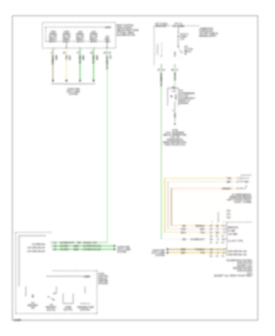 Compressor Wiring Diagram for Chevrolet Malibu Maxx LS 2006