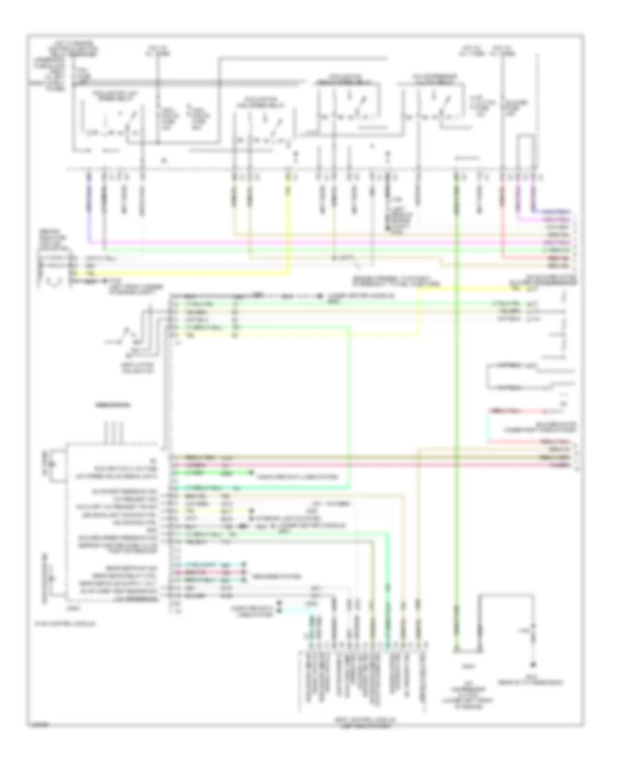 1.4L VIN B, Manual AC Wiring Diagram (1 of 2) for Chevrolet Sonic LS 2014