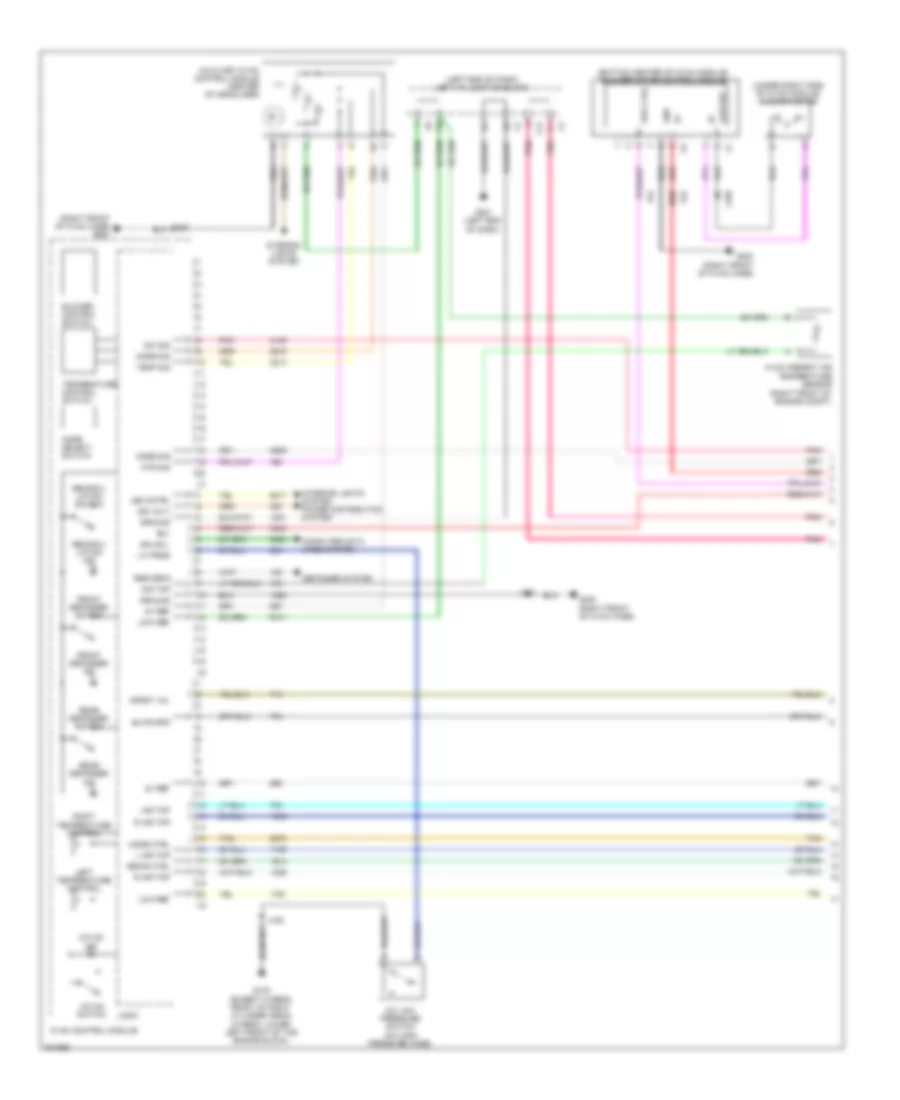 Manual AC Wiring Diagram (1 of 4) for Chevrolet Tahoe 2009