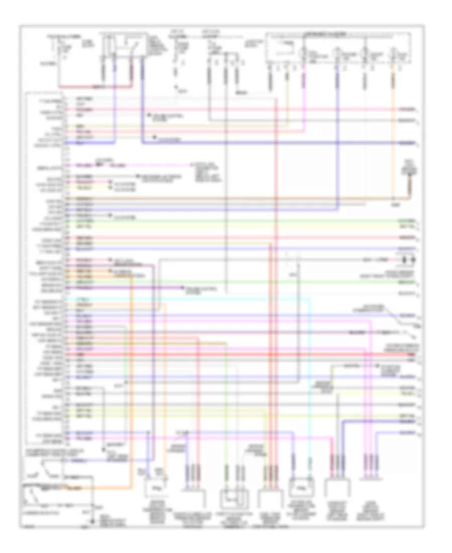 2.0L VIN C, Engine Performance Wiring Diagrams (1 of 3) for Chevrolet Tracker 2001