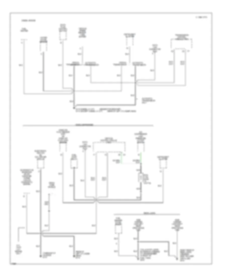 Ground Distribution Wiring Diagram, Commercial Chassis (2 of 2) for Chevrolet Cutaway G30 1996