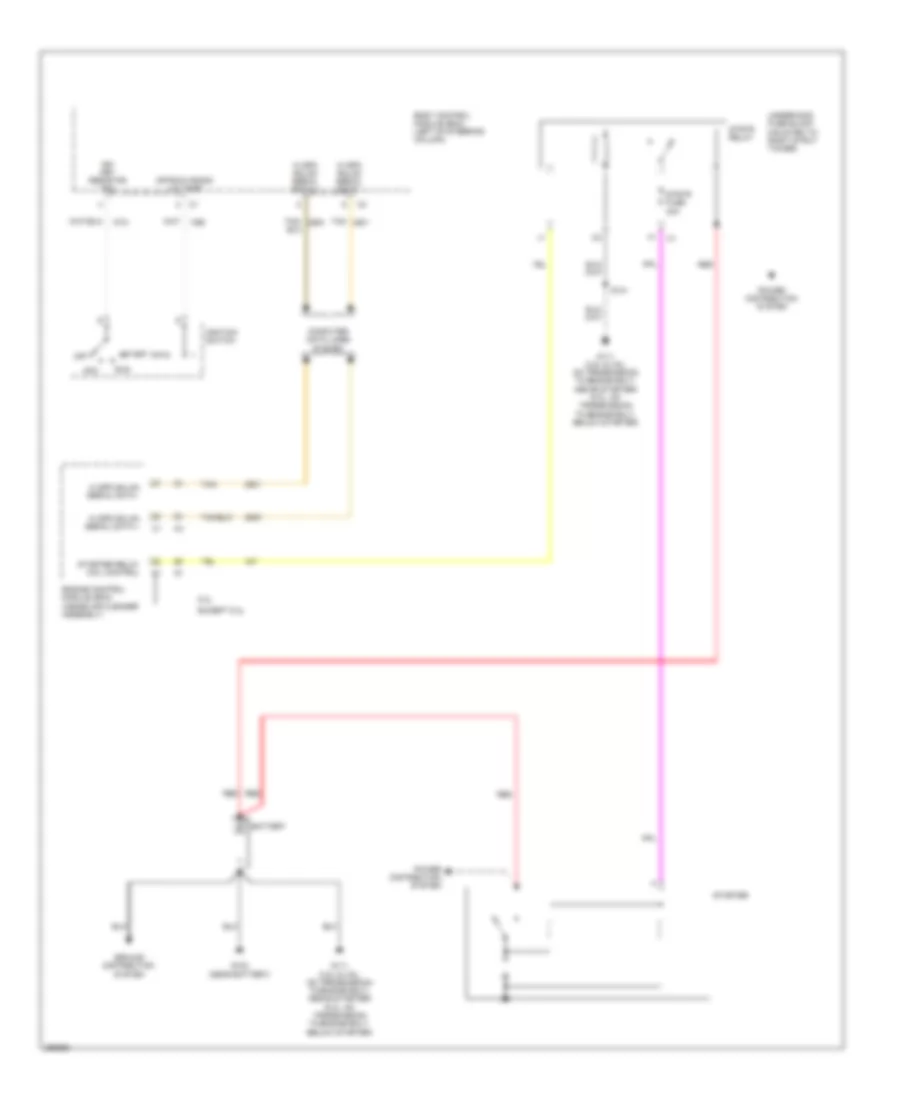 Starting Wiring Diagram for Chevrolet Impala SS 2007