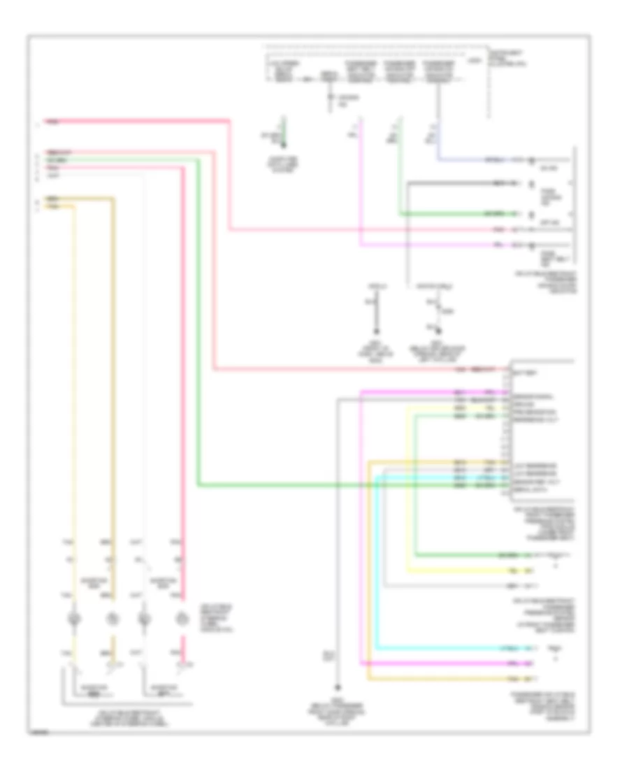 Supplemental Restraints Wiring Diagram (3 of 3) for Chevrolet Impala SS 2007