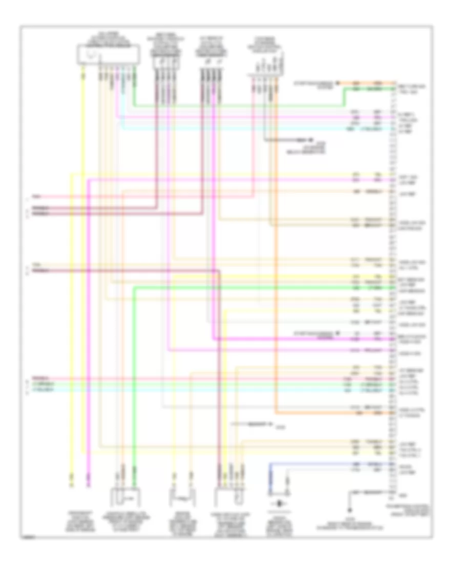 2.2L VIN F, Engine Performance Wiring Diagram (4 of 4) for Chevrolet Malibu Maxx LT 2006