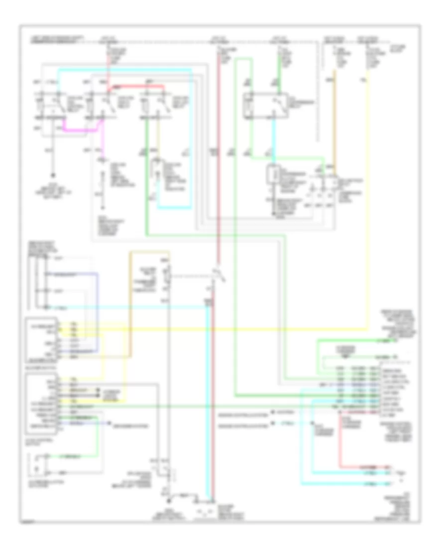 Manual A C Wiring Diagram for Chevrolet Aveo 2005