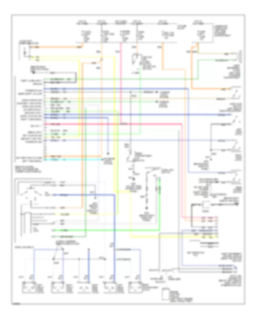 Anti theft Wiring Diagram for Chevrolet Aveo 2005