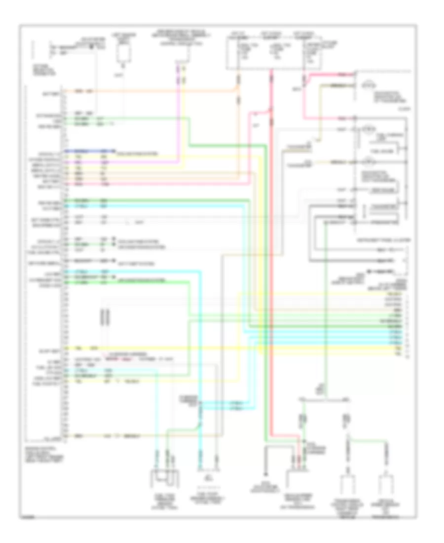 1 6L VIN 6 Engine Performance Wiring Diagram 1 of 4 for Chevrolet Aveo 2005