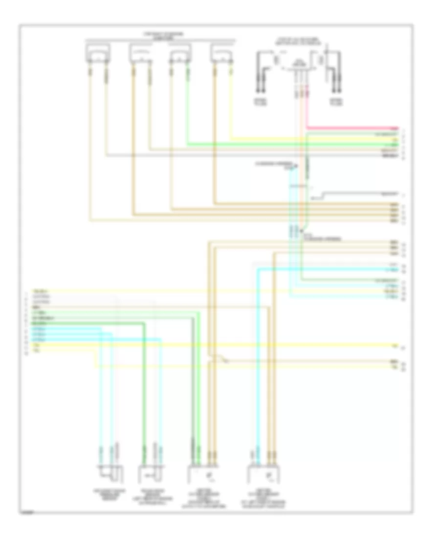 1.6L VIN 6, Engine Performance Wiring Diagram (2 of 4) for Chevrolet Aveo 2005