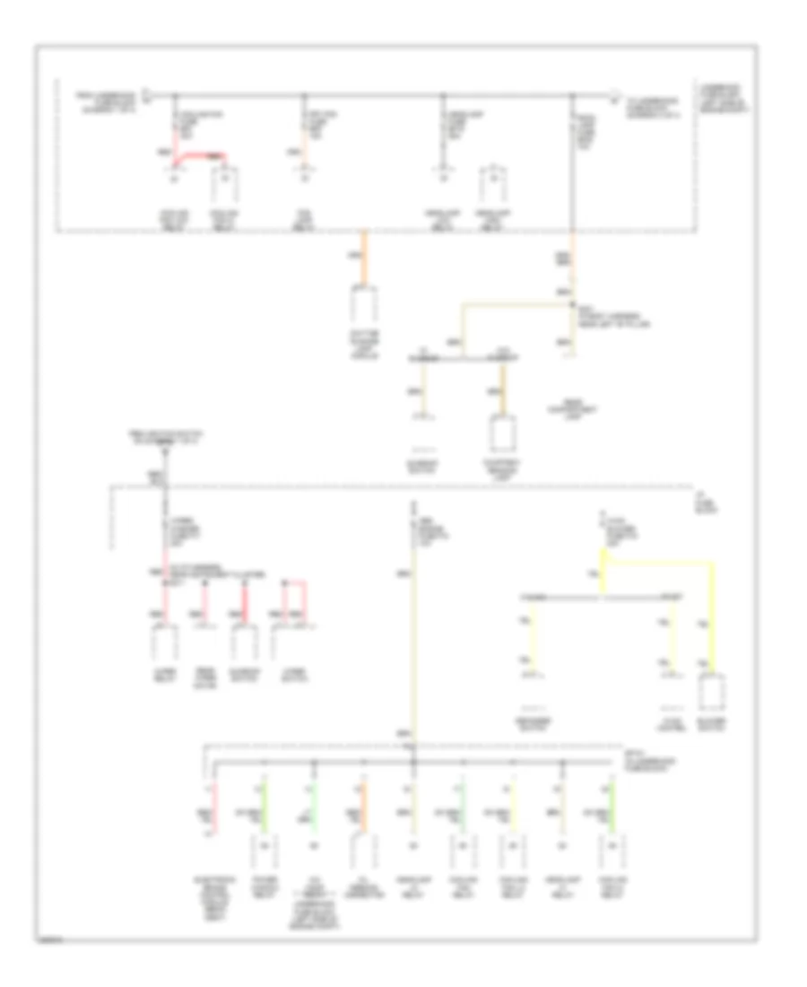 Power Distribution Wiring Diagram 2 of 4 for Chevrolet Aveo 2005