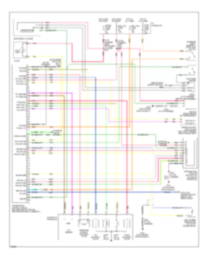 A T Wiring Diagram for Chevrolet Aveo 2005
