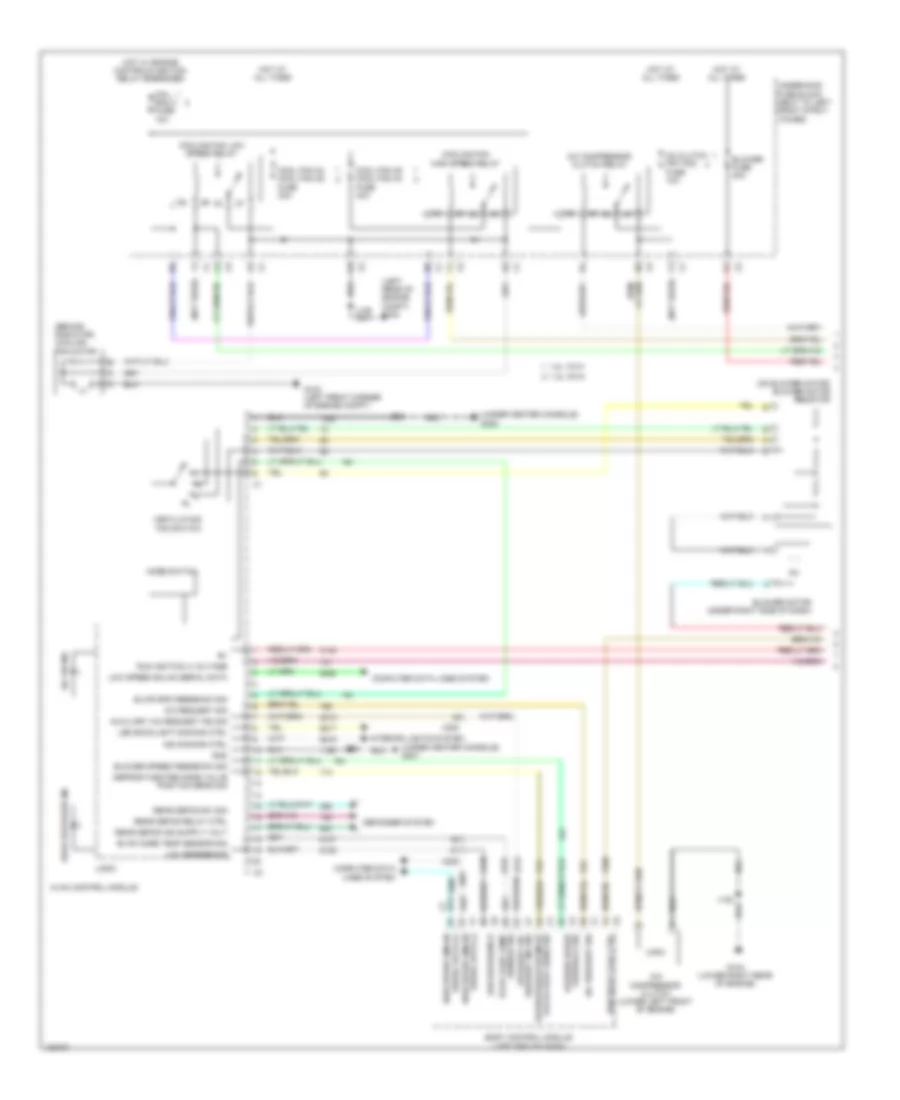 1.8L VIN G, Manual AC Wiring Diagram (1 of 2) for Chevrolet Sonic LT 2014
