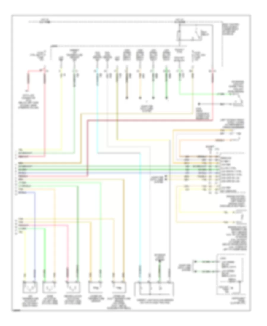 Automatic A C Wiring Diagram 2 of 2 for Chevrolet Malibu LS 2007
