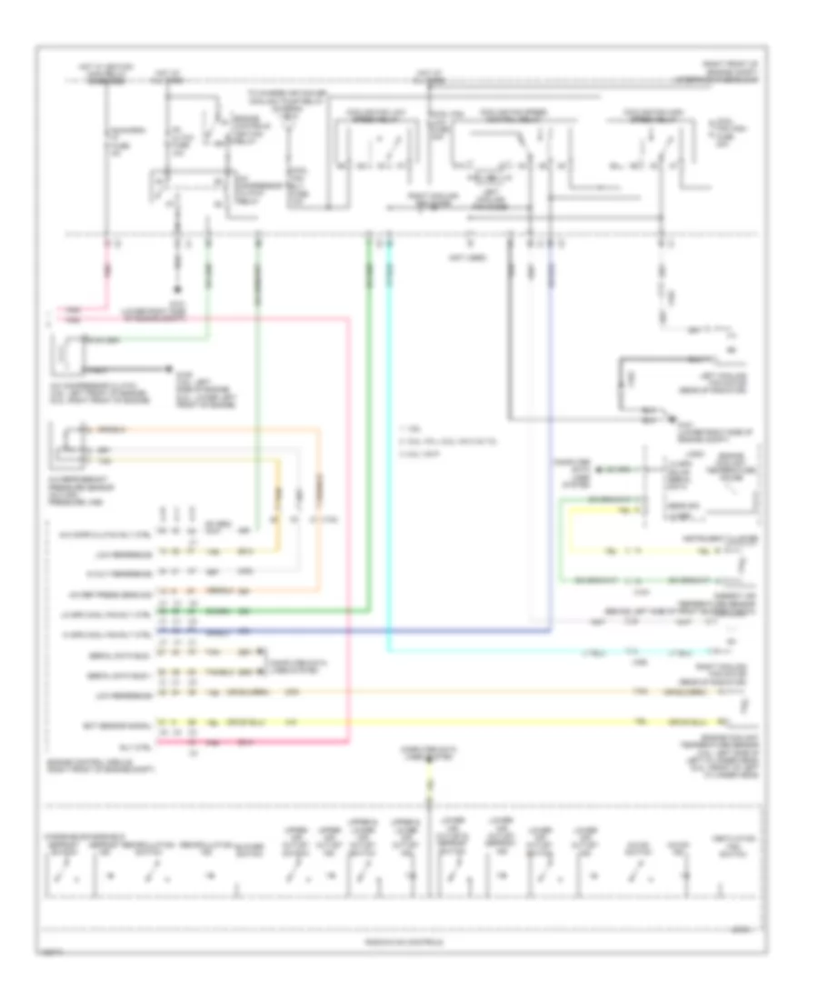 Manual AC Wiring Diagram (2 of 2) for Chevrolet Camaro LS 2014