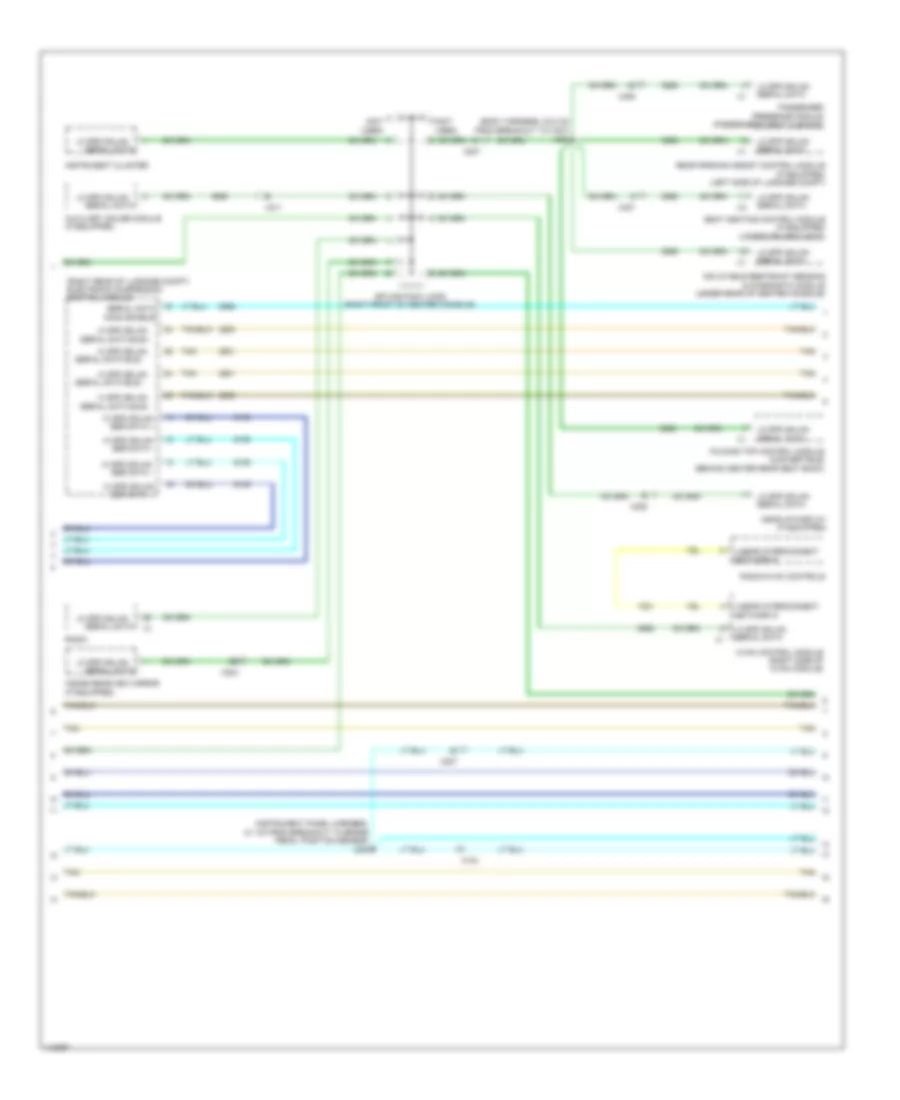 Computer Data Lines Wiring Diagram (2 of 3) for Chevrolet Camaro LS 2014