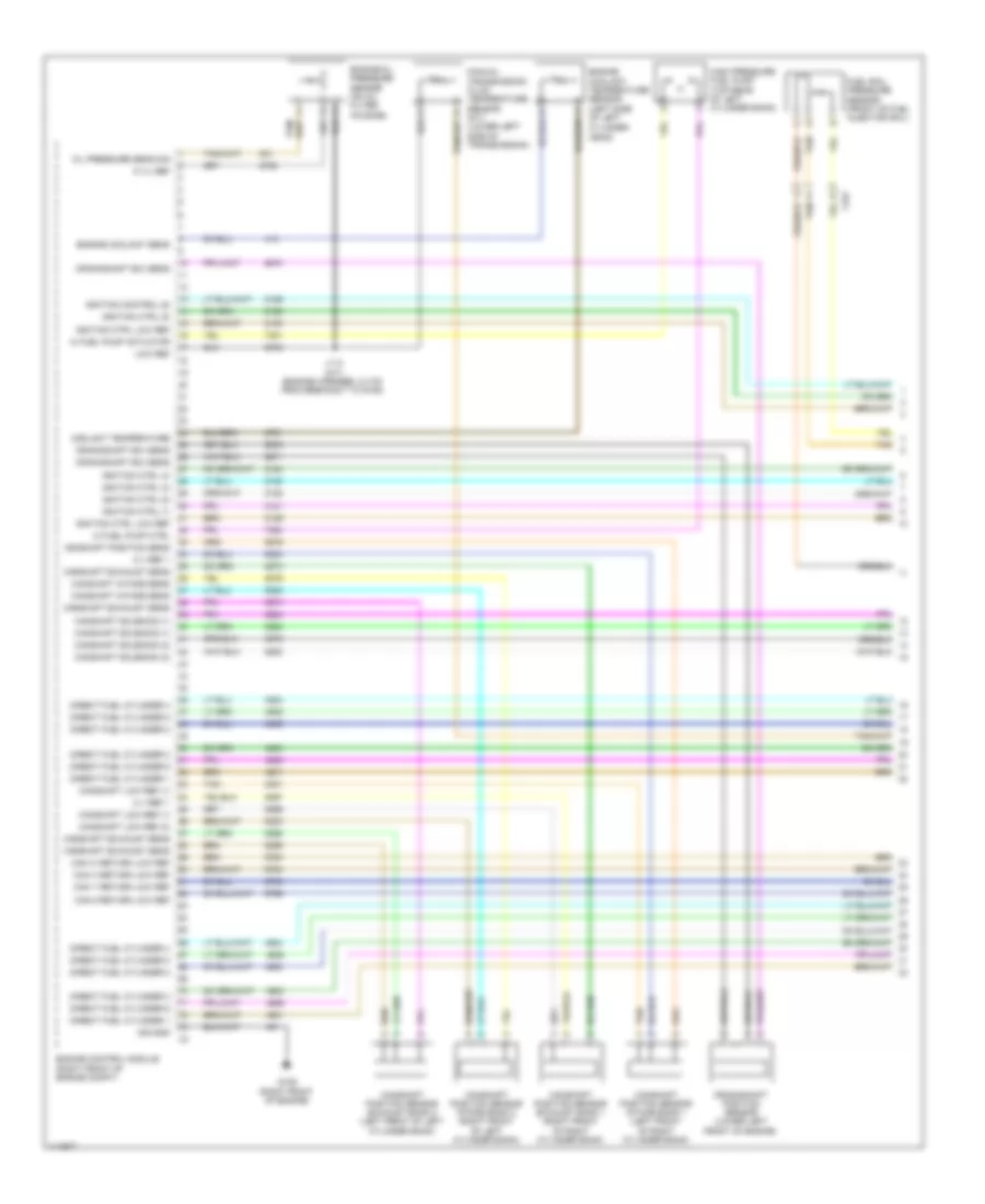 3 6L VIN 3 Engine Performance Wiring Diagram 1 of 6 for Chevrolet Camaro LS 2014