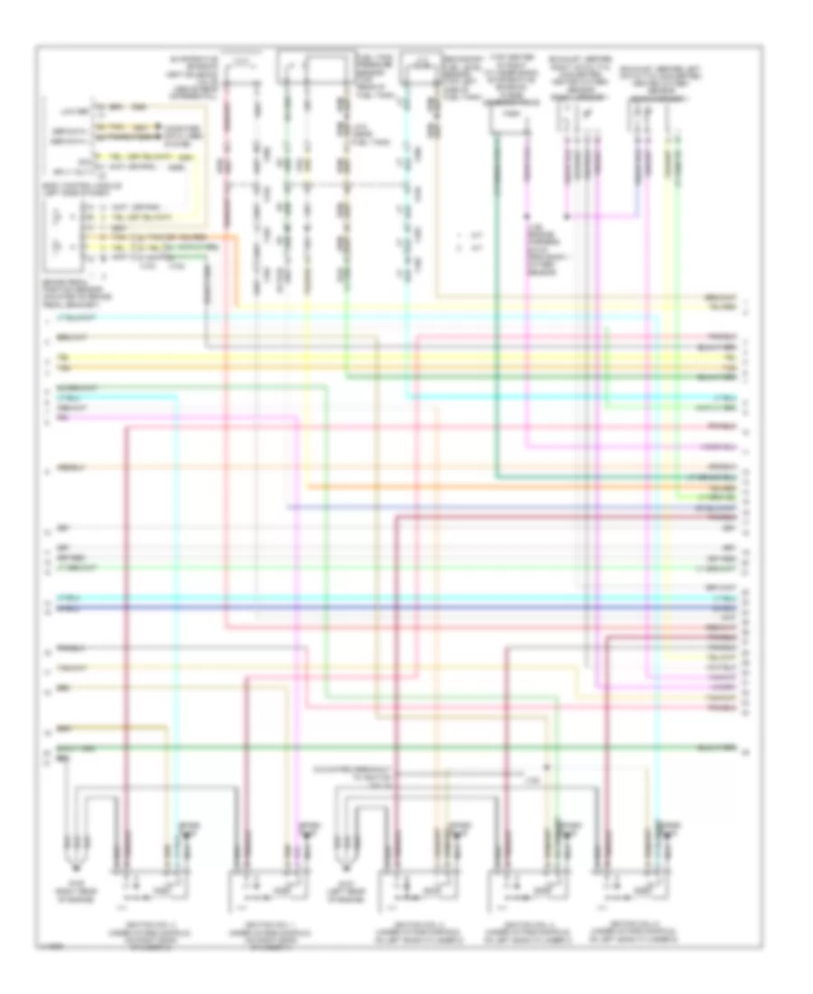 3.6L VIN 3, Engine Performance Wiring Diagram (3 of 6) for Chevrolet Camaro LS 2014