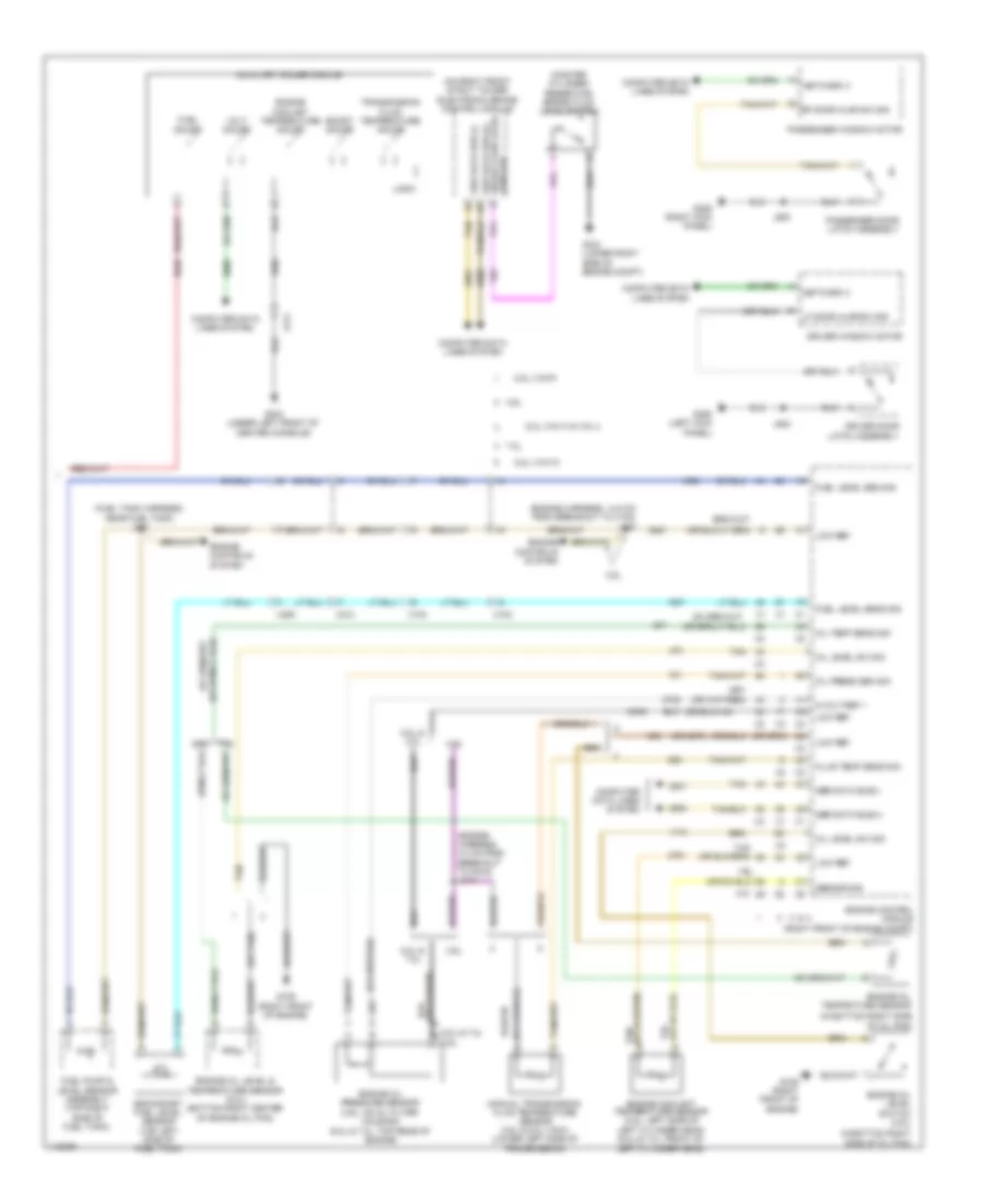 Instrument Cluster Wiring Diagram (2 of 2) for Chevrolet Camaro LS 2014