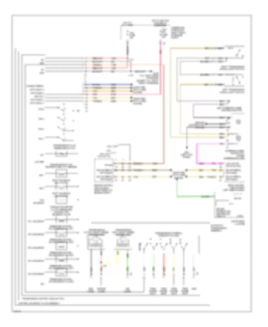 Transmission Wiring Diagram for Chevrolet Camaro LS 2014