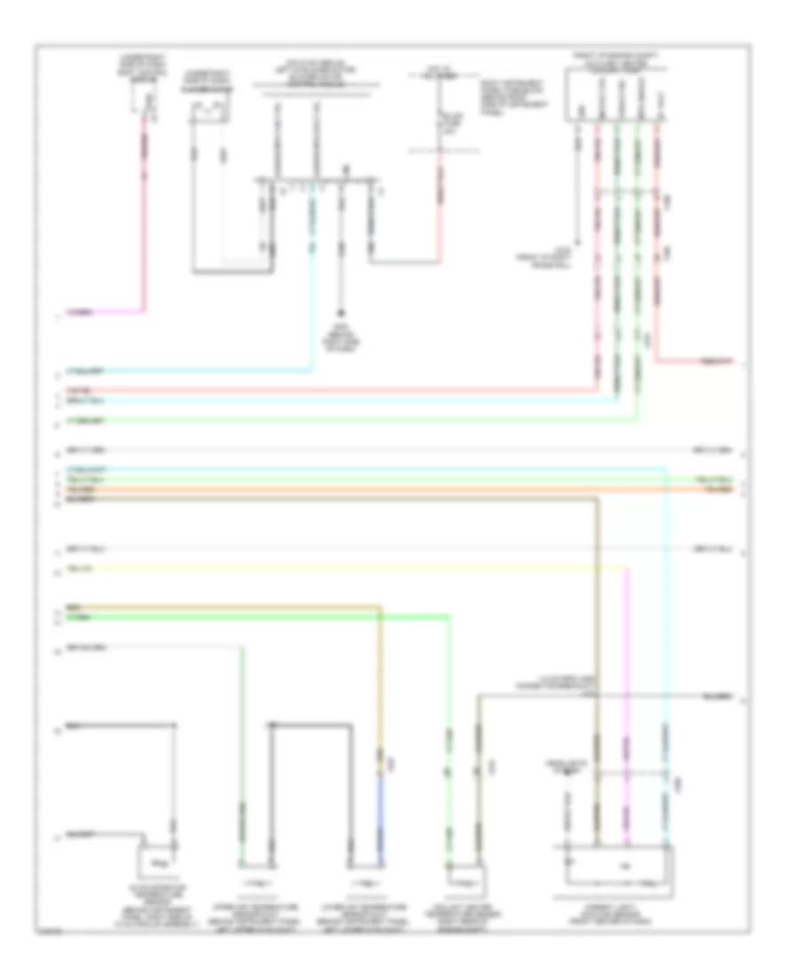 Automatic A C Wiring Diagram 2 of 4 for Chevrolet Volt 2011