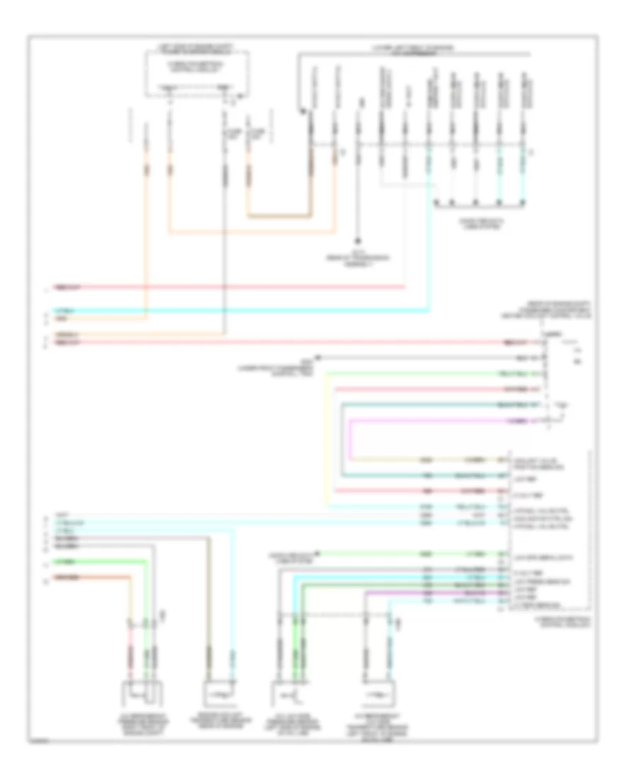 Automatic A C Wiring Diagram 4 of 4 for Chevrolet Volt 2011