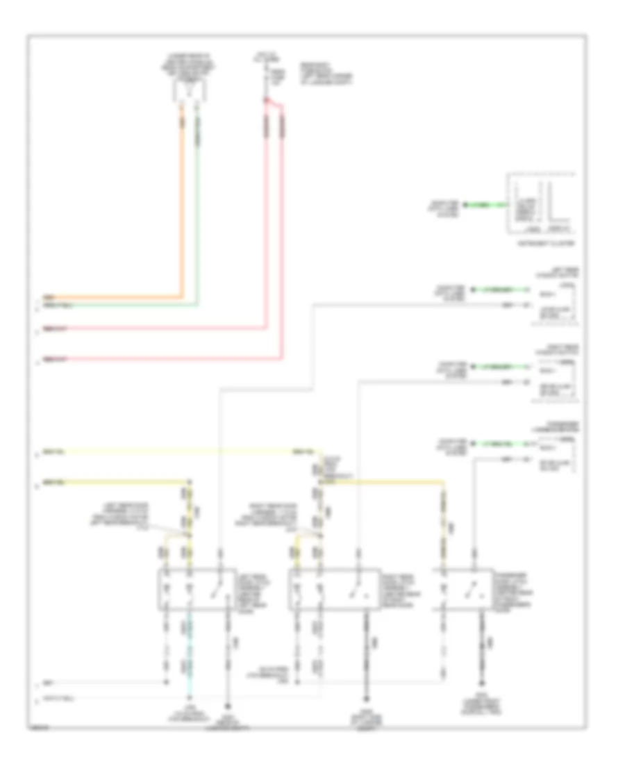 Forced Entry Wiring Diagram with Passive Keyless Entry 2 of 2 for Chevrolet Volt 2011