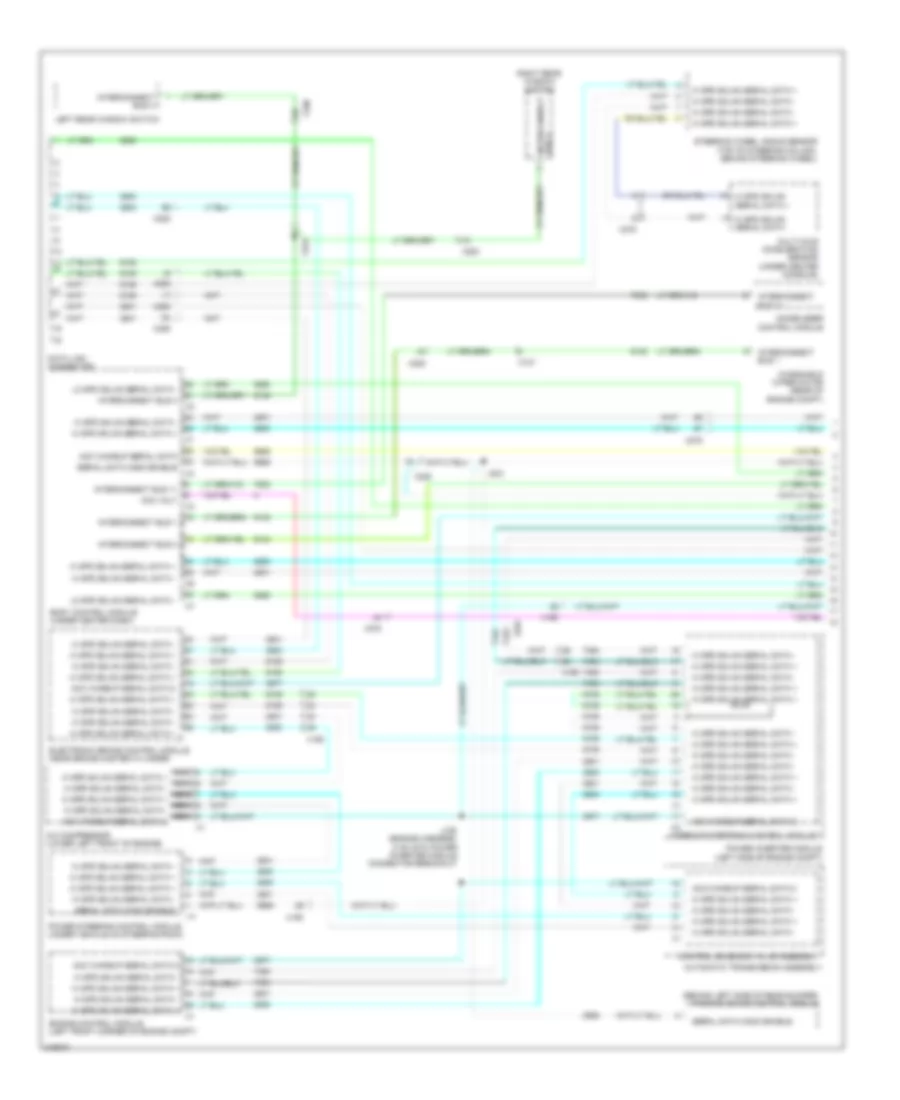 Computer Data Lines Wiring Diagram 1 of 3 for Chevrolet Volt 2011