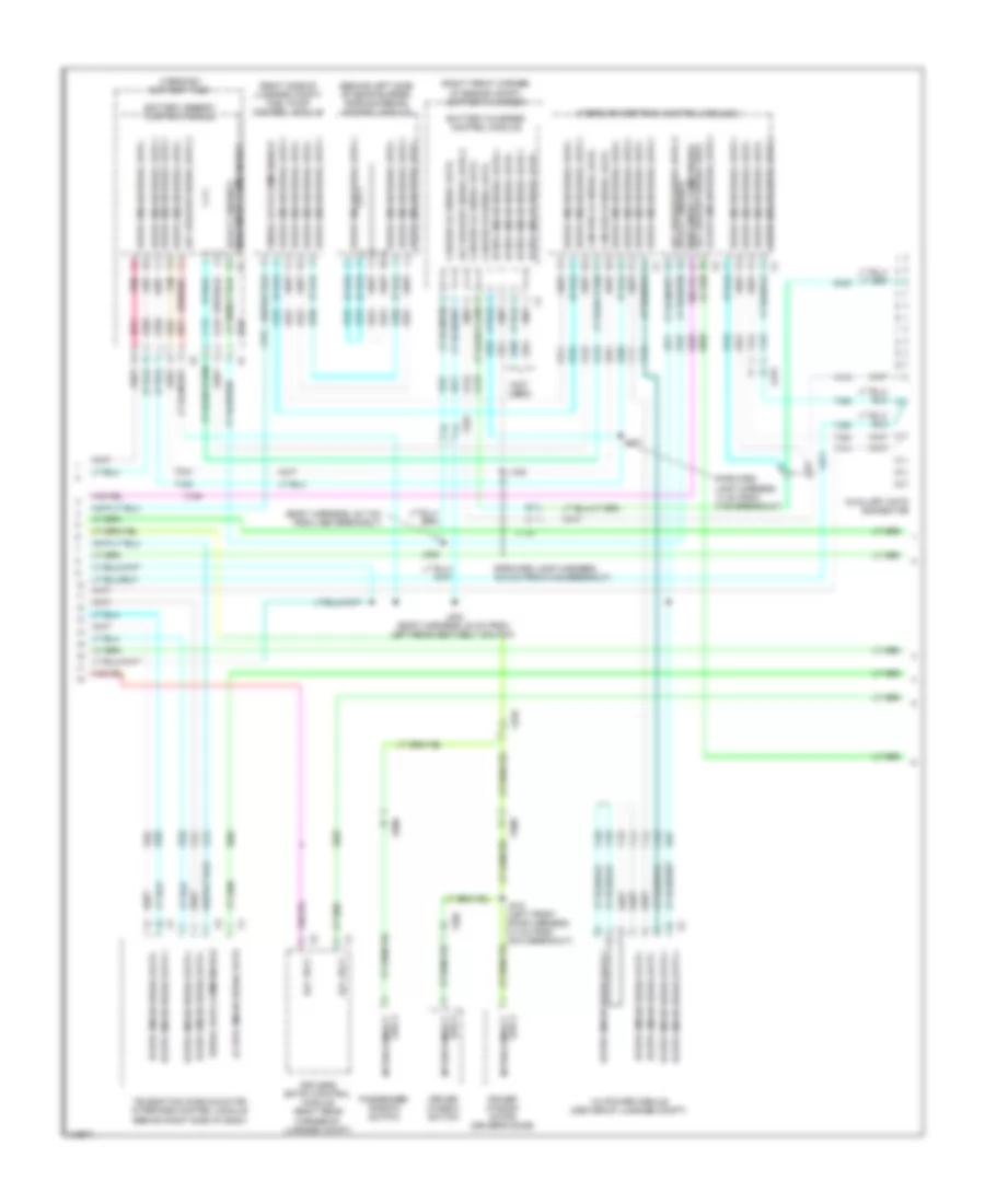 Computer Data Lines Wiring Diagram 2 of 3 for Chevrolet Volt 2011