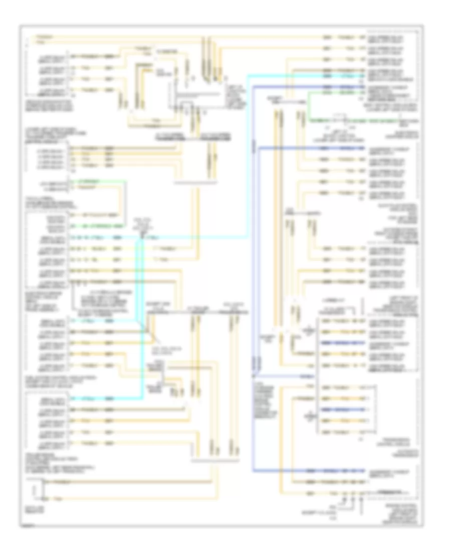 Computer Data Lines Wiring Diagram 2 of 2 for Chevrolet Cab  Chassis Silverado HD 2009 3500