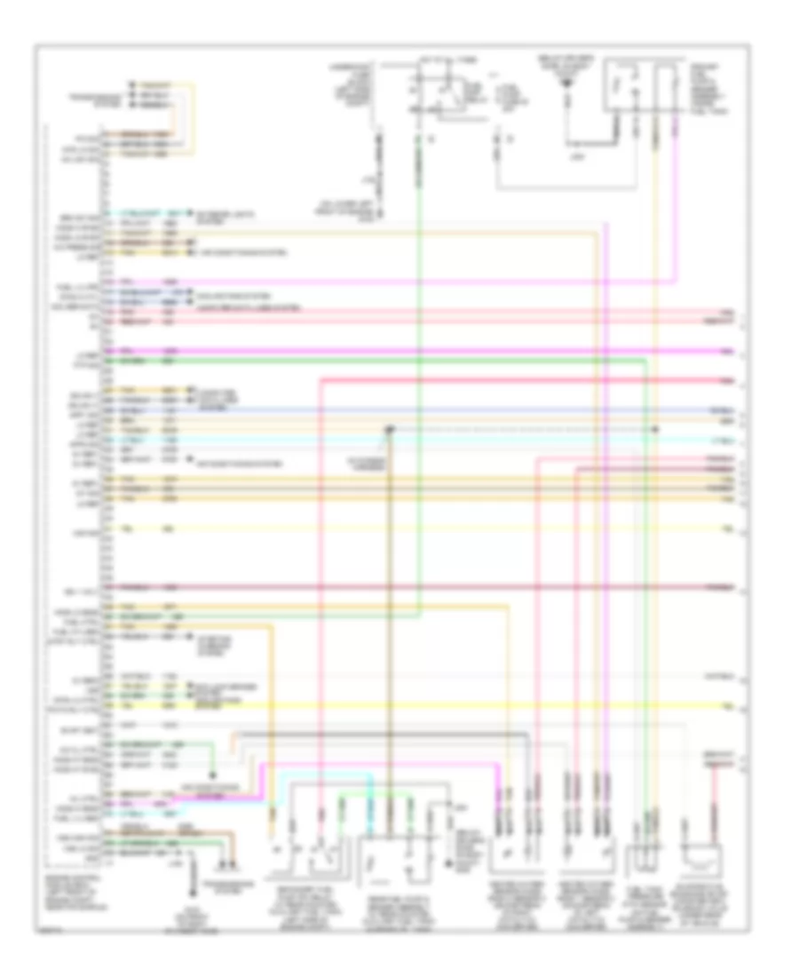 6 0L VIN K Engine Performance Wiring Diagram 1 of 5 for Chevrolet Cab  Chassis Silverado HD 2009 3500