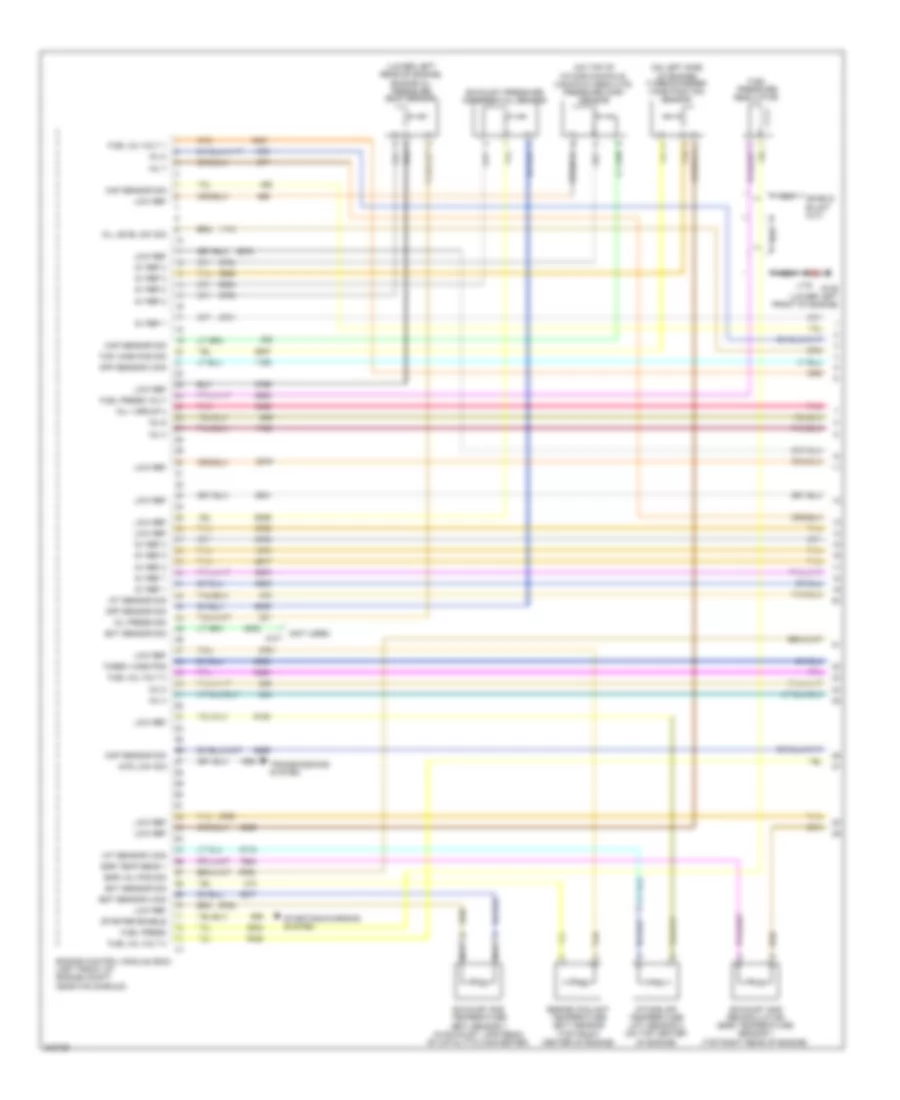 6.6L VIN 6, Engine Performance Wiring Diagram (1 of 5) for Chevrolet Cab  Chassis Silverado 3500 HD 2009