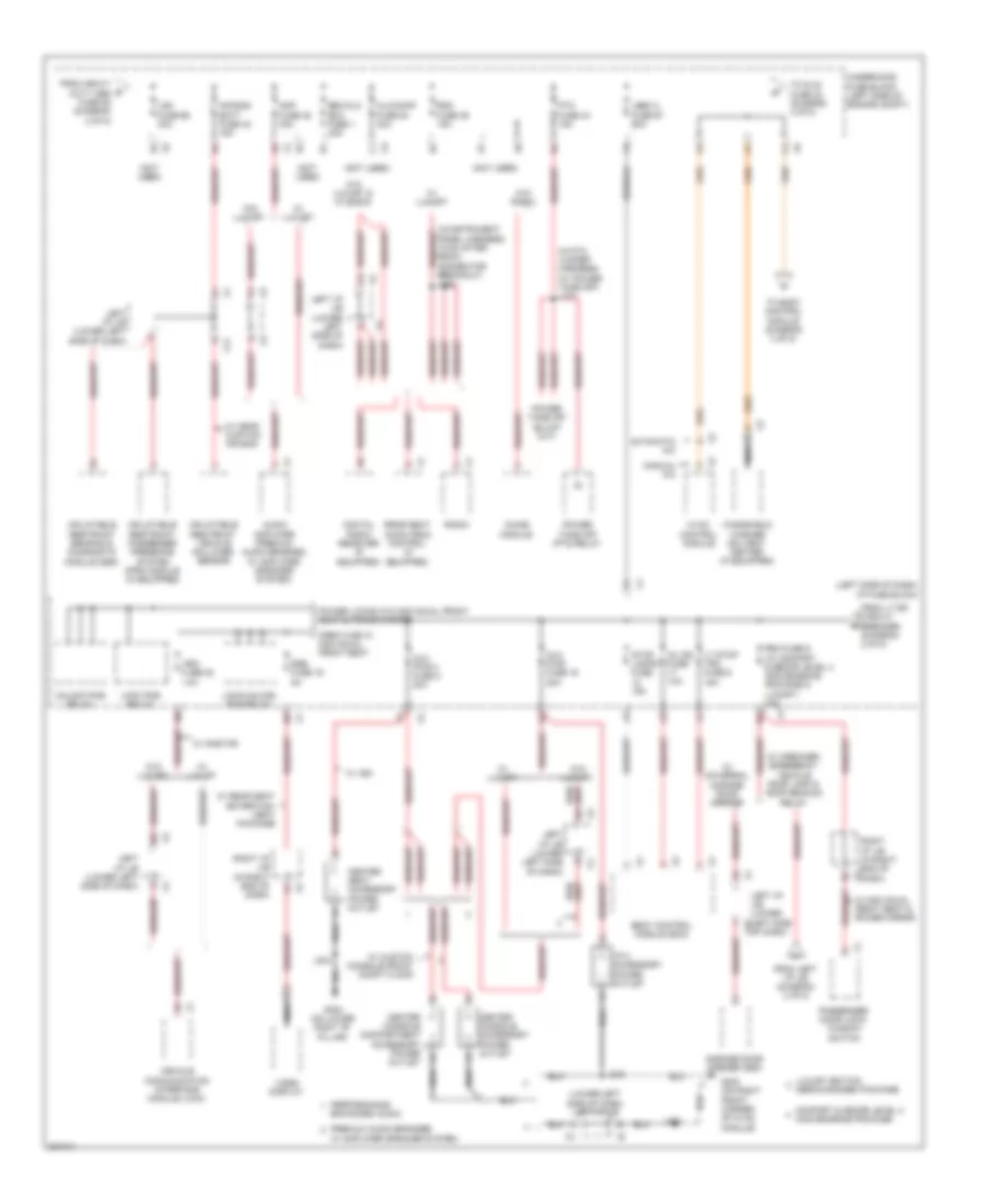 6.6L VIN 6, Power Distribution Wiring Diagram (3 of 5) for Chevrolet Cab  Chassis Silverado 3500 HD 2009