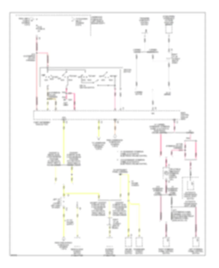 6.6L VIN 6, Power Distribution Wiring Diagram (4 of 5) for Chevrolet Cab  Chassis Silverado 3500 HD 2009