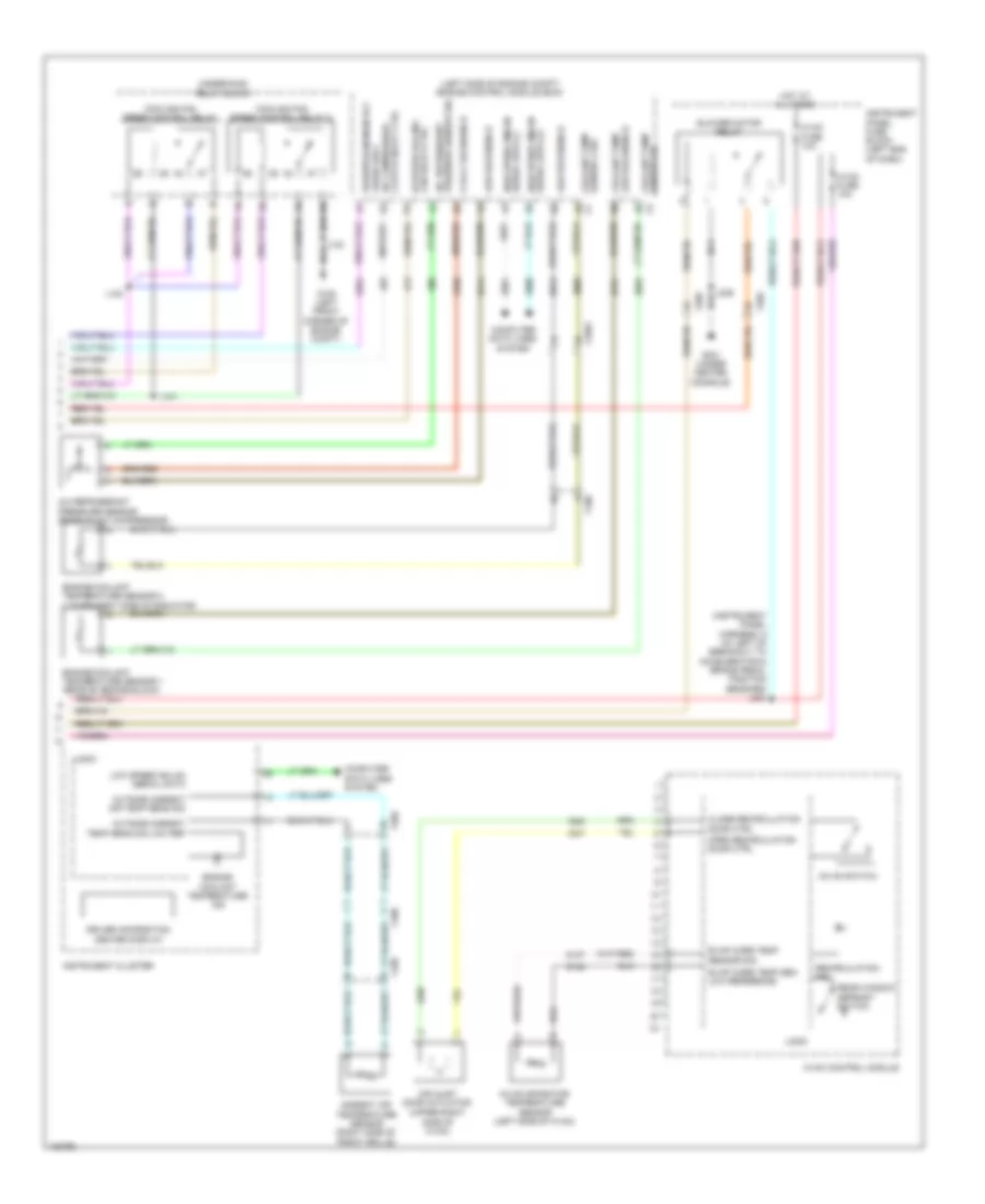 1.4L VIN B, Manual AC Wiring Diagram (2 of 2) for Chevrolet Sonic RS 2014