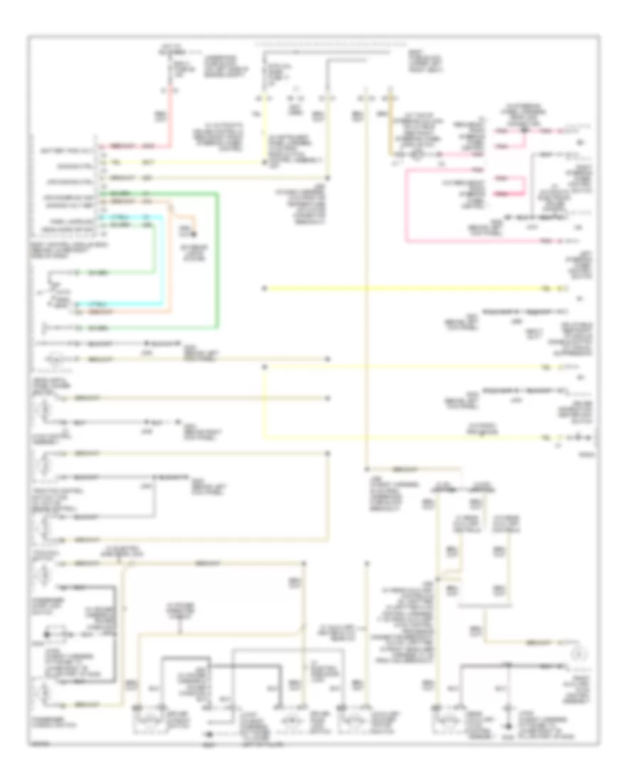 Courtesy Lamps Wiring Diagram for Chevrolet Chevy Express G2009 1500