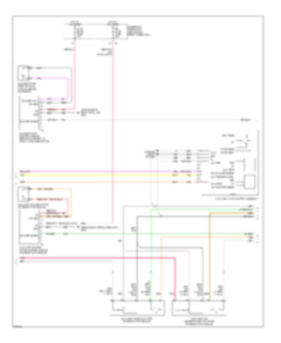 Manual AC Wiring Diagram (3 of 4) for Chevrolet Traverse LS 2009