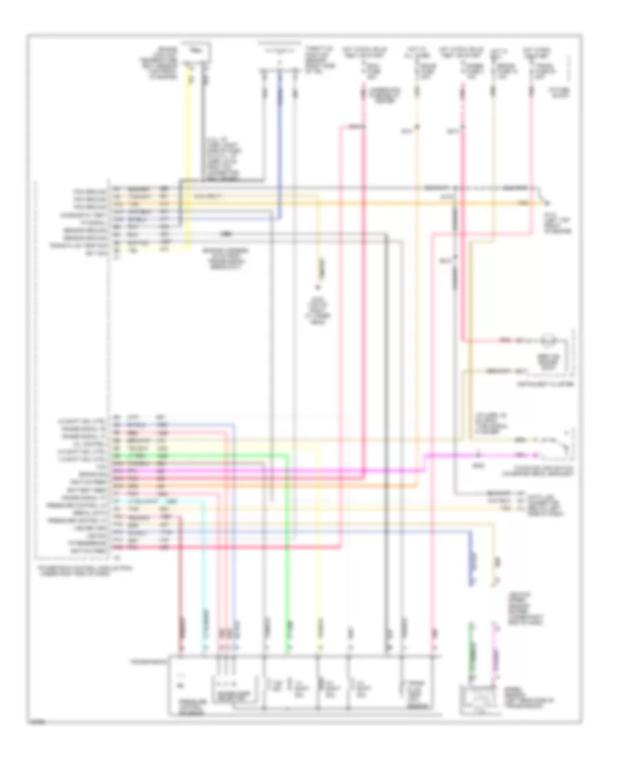 4 3L VIN Z Transmission Wiring Diagram 4L60 E for Chevrolet Pickup K1995 3500