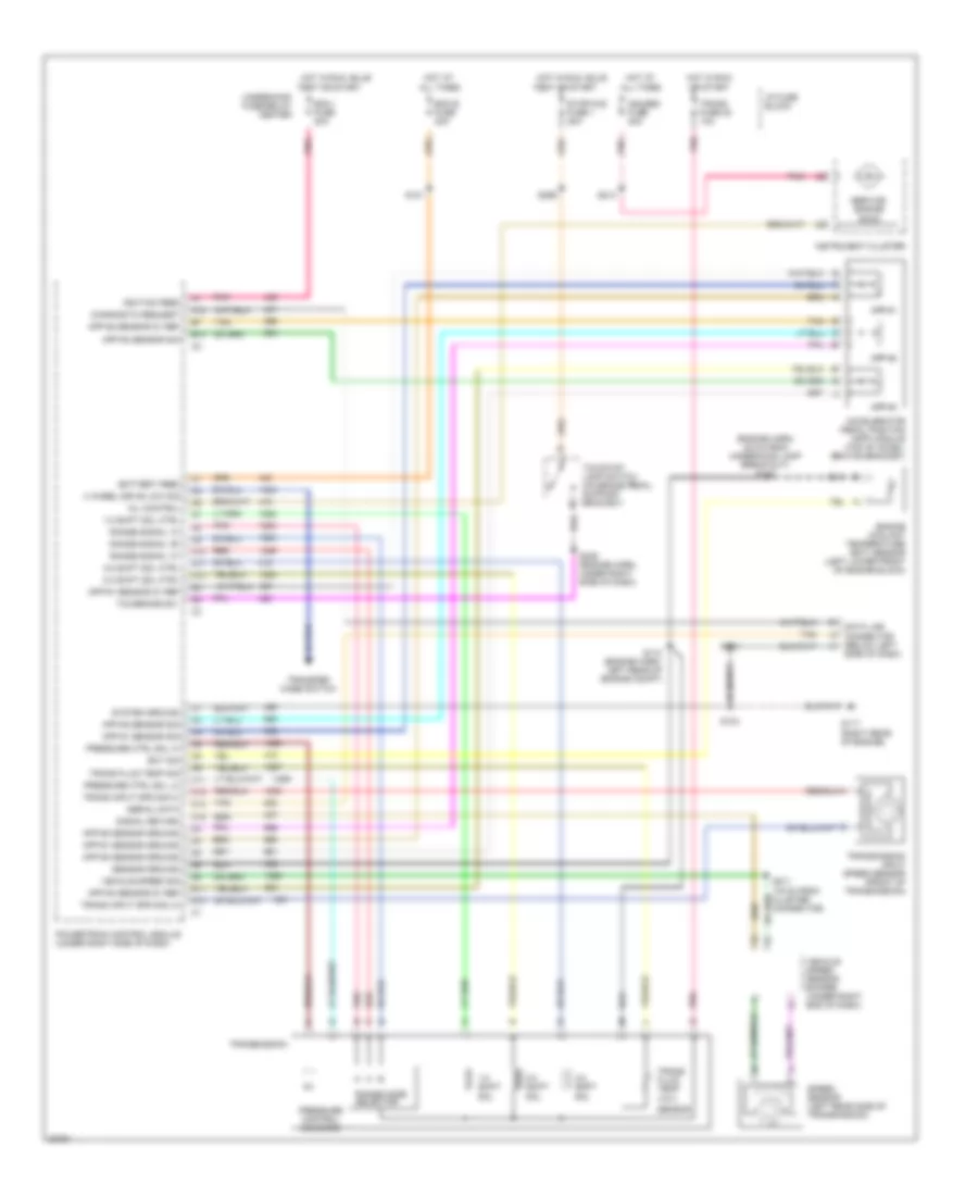 6 5L VIN F Transmission Wiring Diagram for Chevrolet Pickup K1995 3500