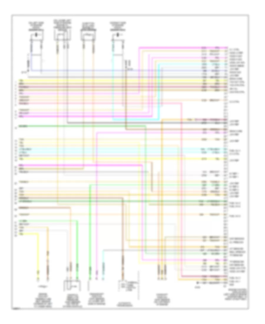3 9L VIN 1 Engine Performance Wiring Diagram 4 of 4 for Chevrolet Malibu SS 2006