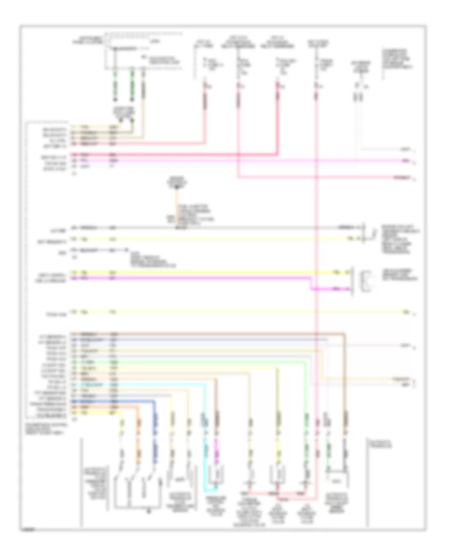 3 5L A T Wiring Diagram 1 of 2 for Chevrolet Malibu SS 2006