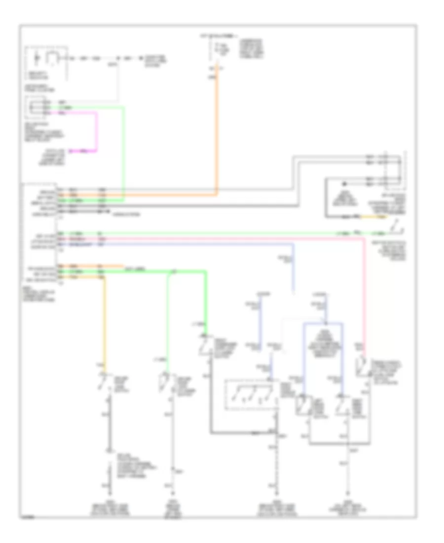 Forced Entry Wiring Diagram for Chevrolet Blazer 2005