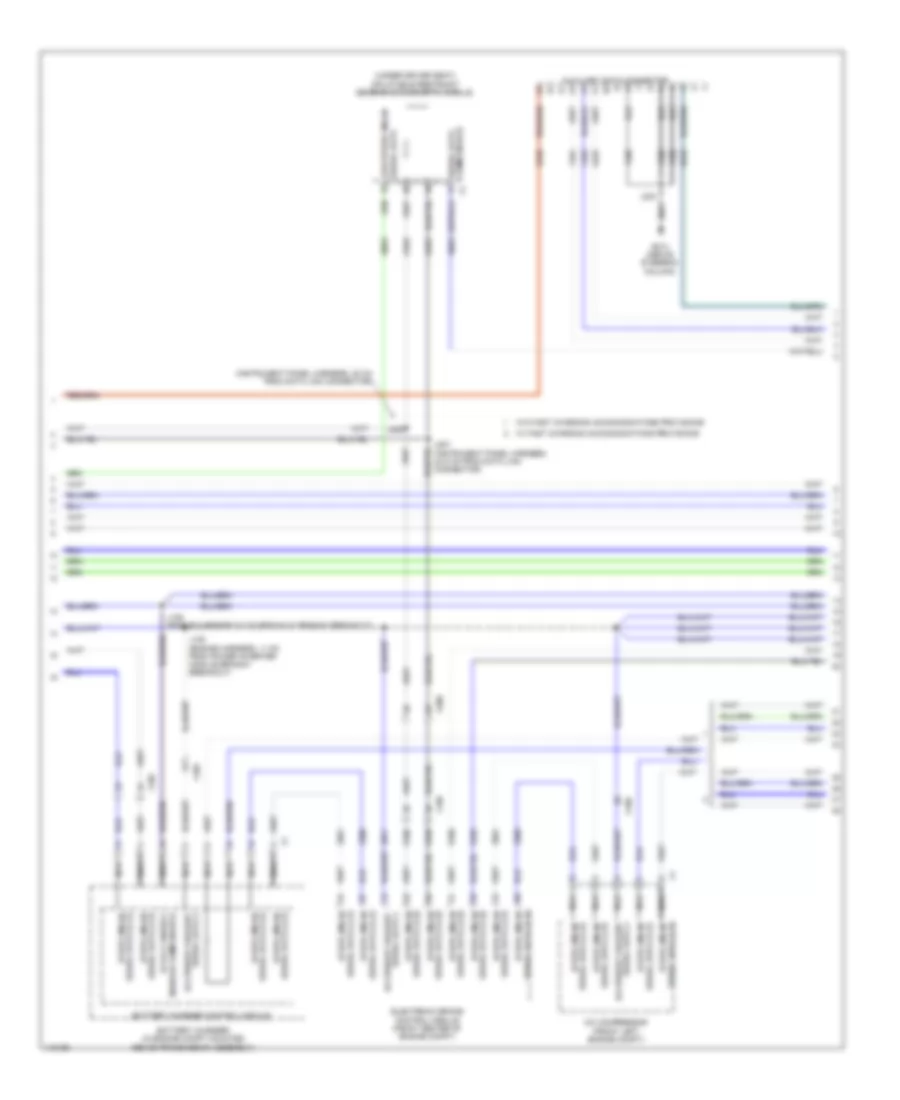 Computer Data Lines Wiring Diagram (2 of 4) for Chevrolet Spark EV LT 2014