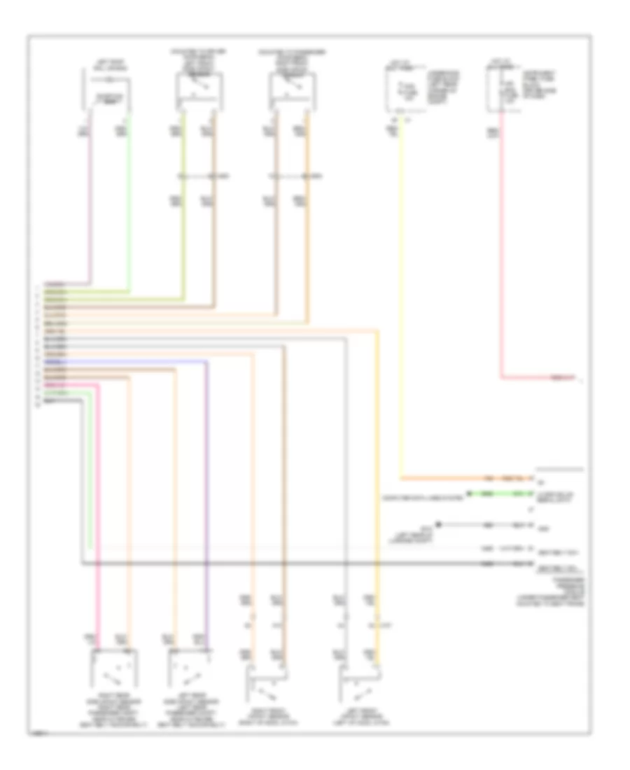 Supplemental Restraints Wiring Diagram (2 of 3) for Chevrolet Spark EV LT 2014