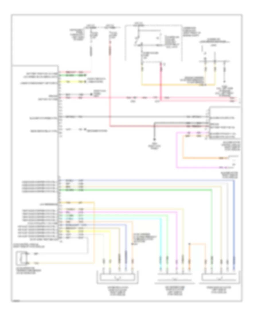 Manual A C Wiring Diagram 1 of 2 for Chevrolet Camaro LS 2013