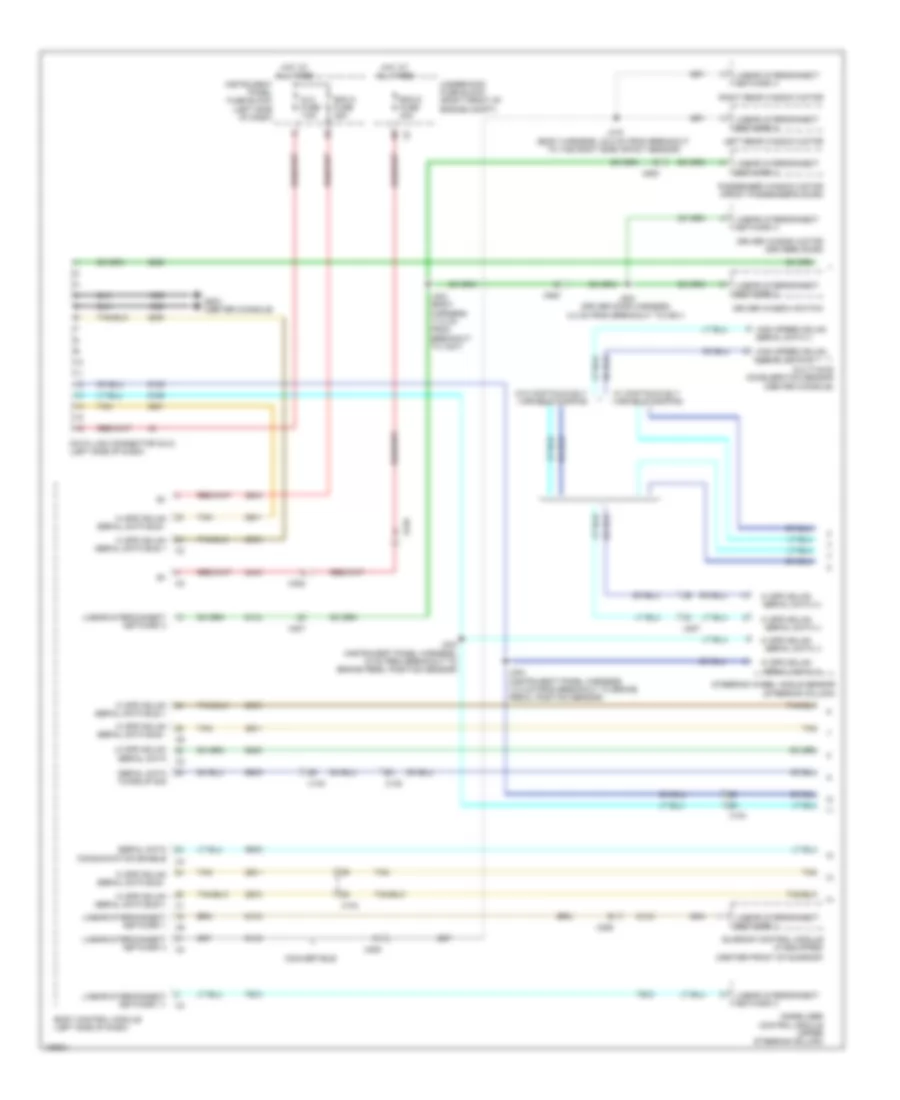 Computer Data Lines Wiring Diagram 1 of 3 for Chevrolet Camaro LS 2013