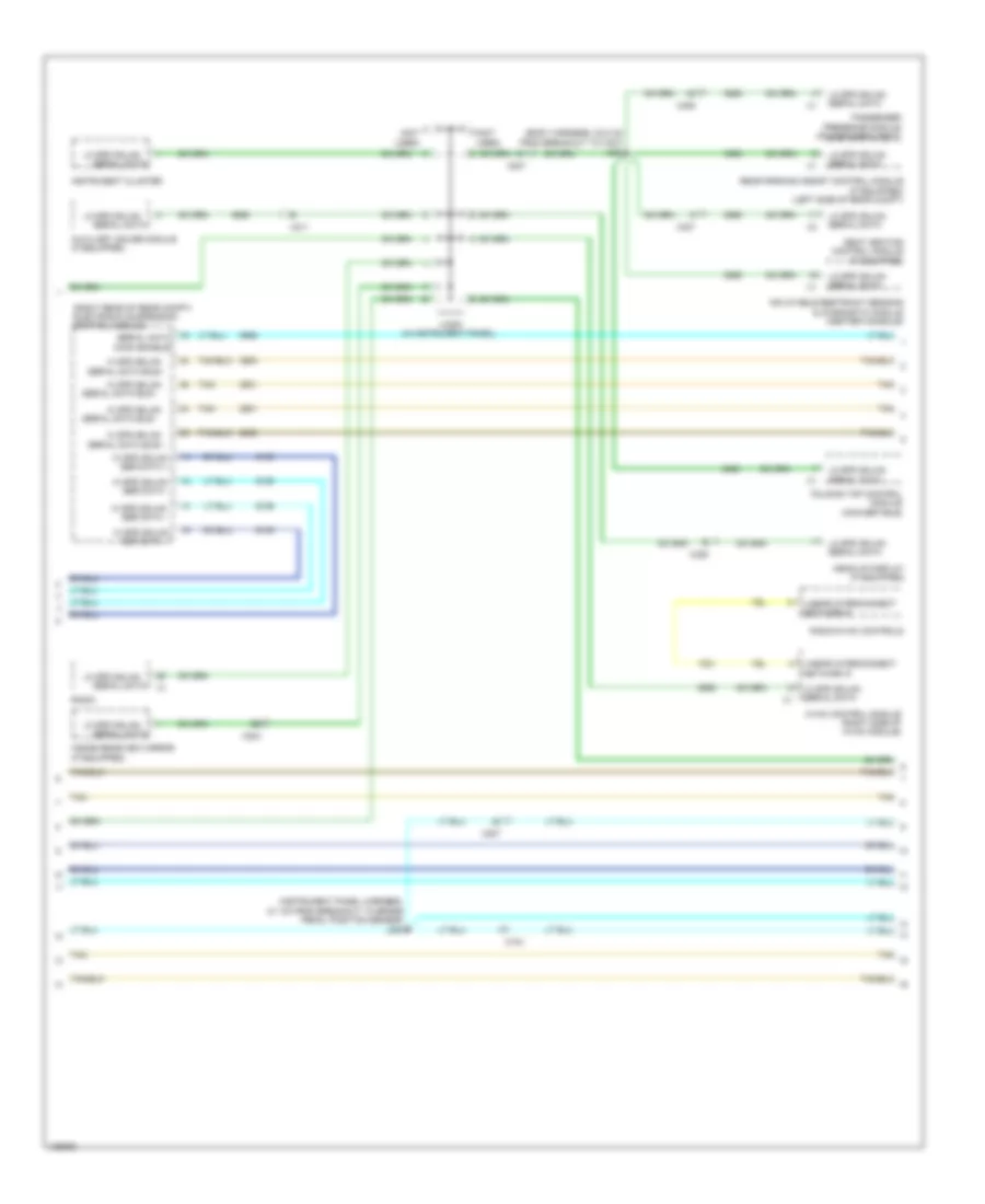 Computer Data Lines Wiring Diagram 2 of 3 for Chevrolet Camaro LS 2013
