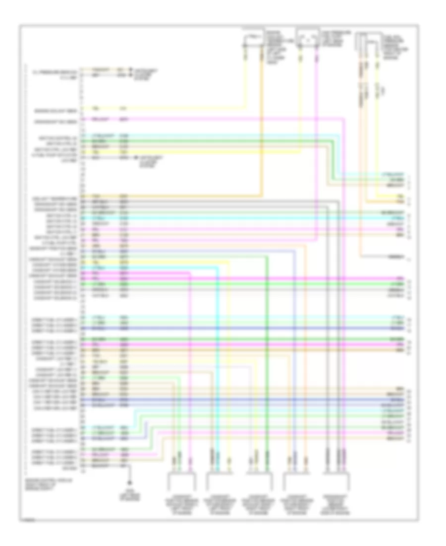 3 6L VIN 3 Engine Performance Wiring Diagram 1 of 6 for Chevrolet Camaro LS 2013