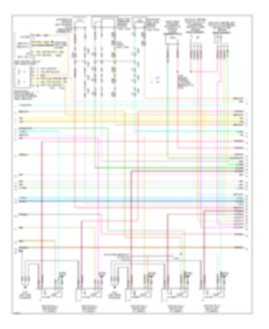 3.6L VIN 3, Engine Performance Wiring Diagram (3 of 6) for Chevrolet Camaro LS 2013
